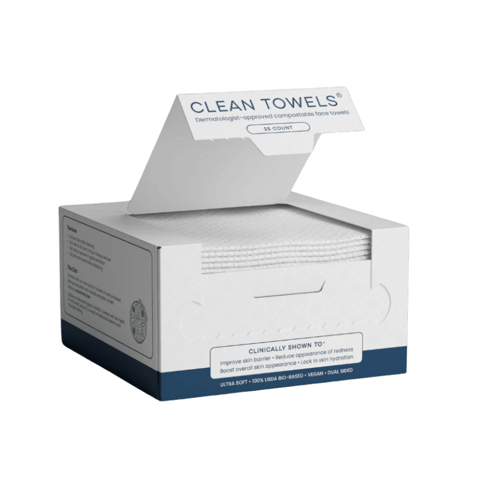 Clean Towels 25 Count for skin - Selfcare Skin Studios